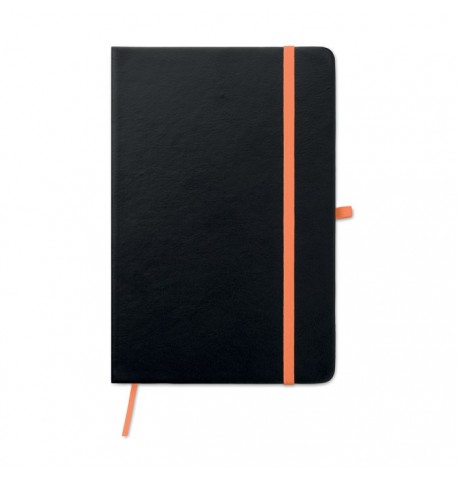 Bloc note A5 avec couverture noir