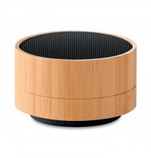 Enceinte Bluetooth en Bambou