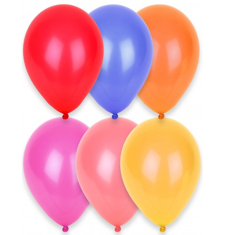 24 Ballons bleus foncés 25 cm