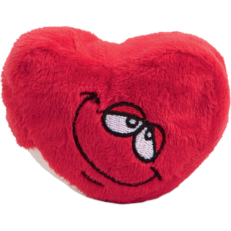 Peluche coeur
 rouge 7 cm