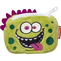 Peluche Porte Monnaie monstre vert 10 cm