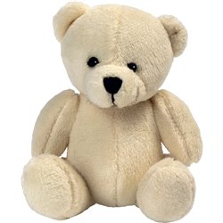 Peluche ours
 crème 9 cm