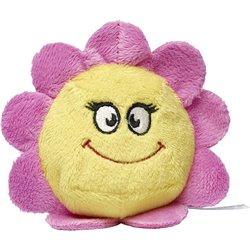 Peluche fleur
 multicolore 7 cm