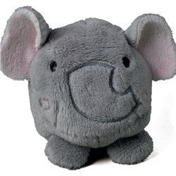 Peluche éléphant
 gris 7 cm