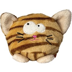 Peluche chat
 marron clair 7 cm