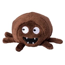 Peluche araignée
 brun 7 cm