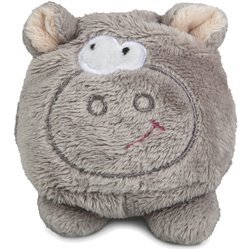 Peluche hippopotame
 gris 7 cm