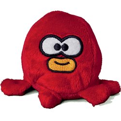 Peluche pieuvre
 rouge 7 cm