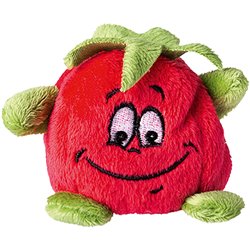 Peluche tomate
 rouge 7 cm