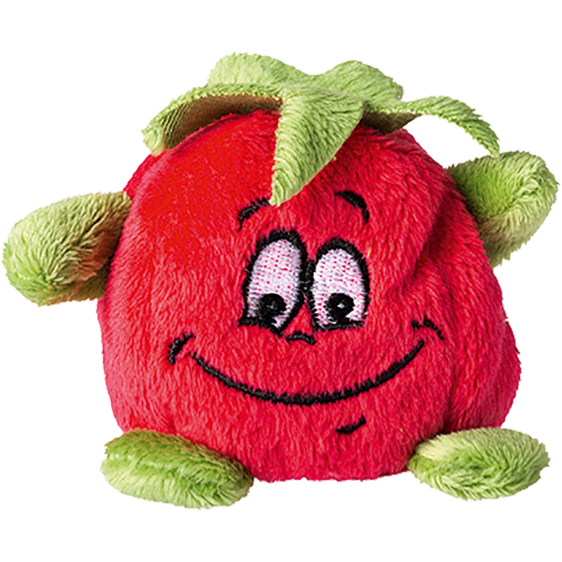 Peluche tomate
 rouge 7 cm