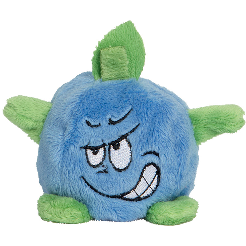 Peluche myrtille
 bleu 7 cm