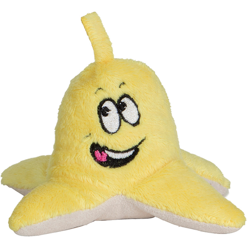 Peluche banane
 jaune 7 cm