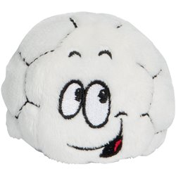 Peluche football
 blanc 7 cm