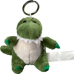 Porte clés peluche crocodile
 vert 10 cm