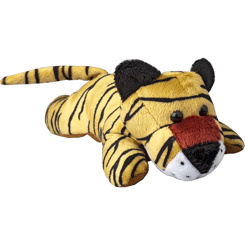 Peluche tigre
 beige 12 cm