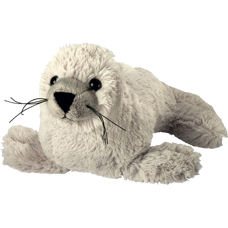 Peluche phoque
 blanc 19 cm