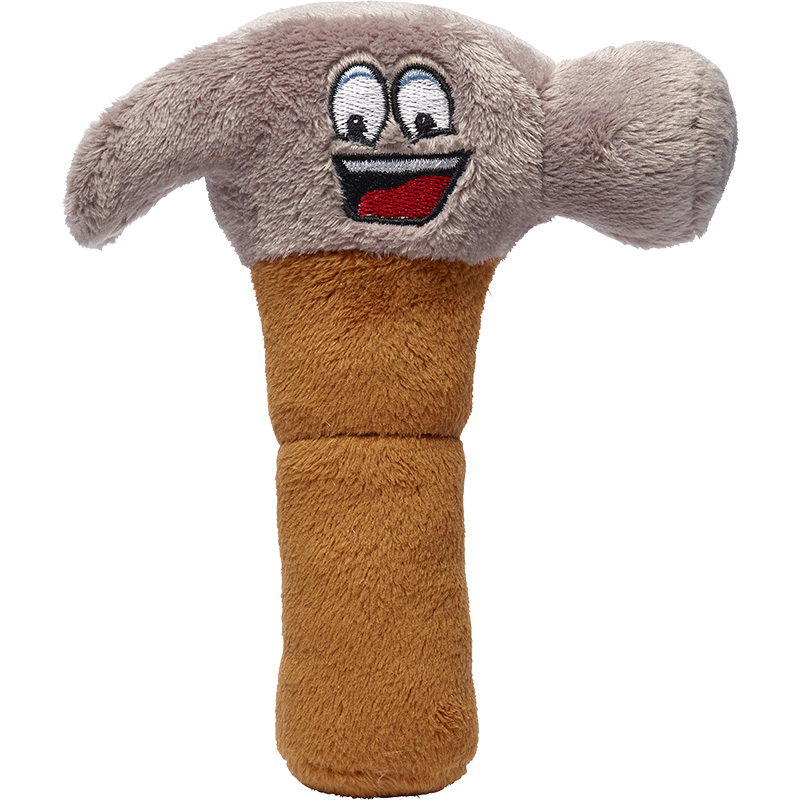 Peluche marteau
 brun 16 cm