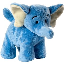 Peluche éléphant
 bleu clair 15 cm