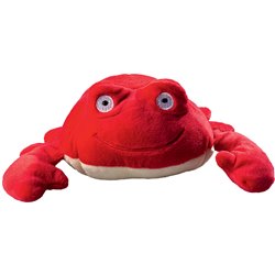 Peluche crabe
 rouge 17 cm