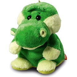 Peluche crocodile
 vert 12 cm