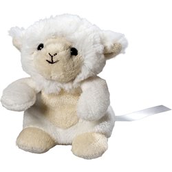 Peluche mouton
 blanc 12 cm
