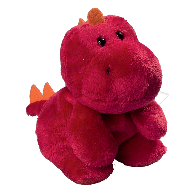 Peluche dragon
 rouge 12 cm