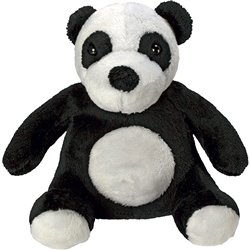 Peluche panda
 noir et blanc 13 cm