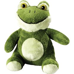 Peluche grenouille
 vert clair 14 cm