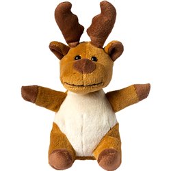 Peluche élan
 marron 14 cm