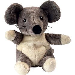 Peluche souris
 gris 15 cm