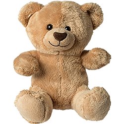 Peluche ours
 beige 14 cm