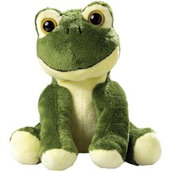 Peluche grenouille
 vert clair 15 cm