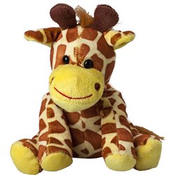 Peluche girafe
 marron 15 cm