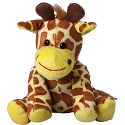 Peluche girafe
 marron 15 cm