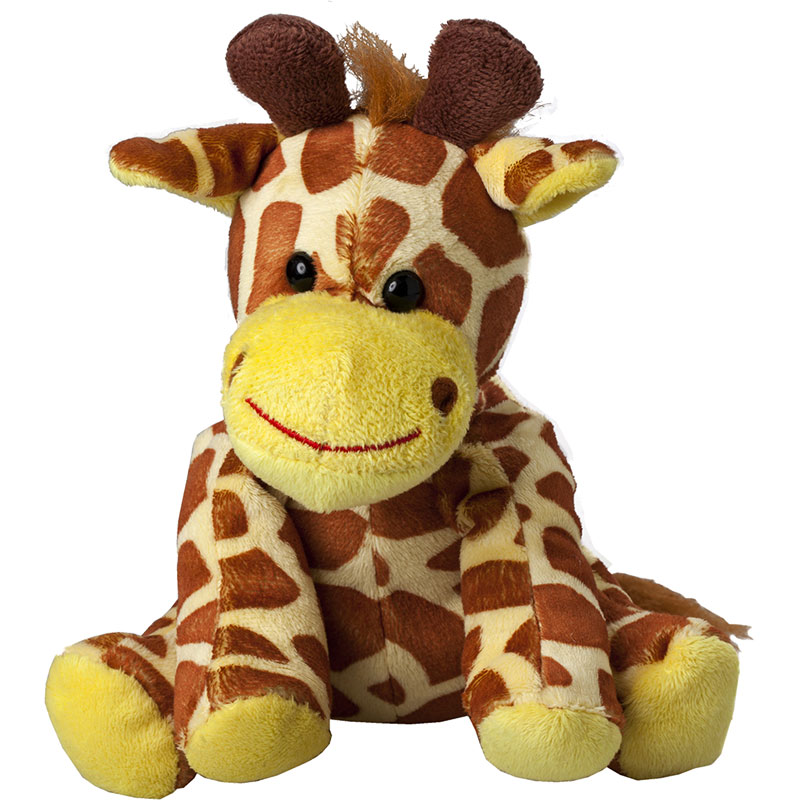 Peluche girafe
 marron 15 cm