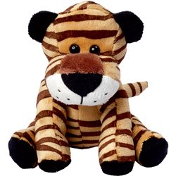 Peluche tigre
 marron 15 cm