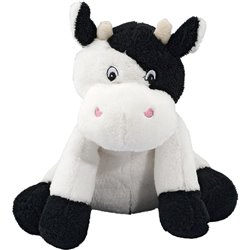 Peluche vache
 noir et blanc 17 cm