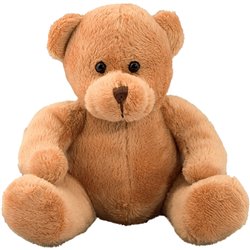 Peluche ours
 marron 16 cm