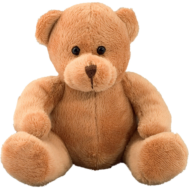 Peluche ours
 marron 16 cm