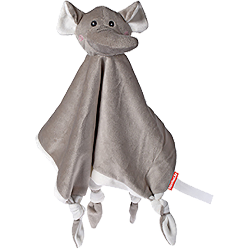 Peluche éléphant
 gris 28 cm