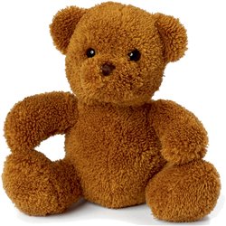 Peluche ours
 marron 14 cm