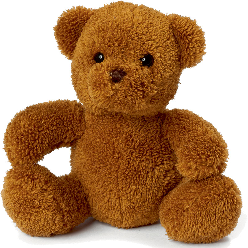 Peluche ours
 marron 14 cm