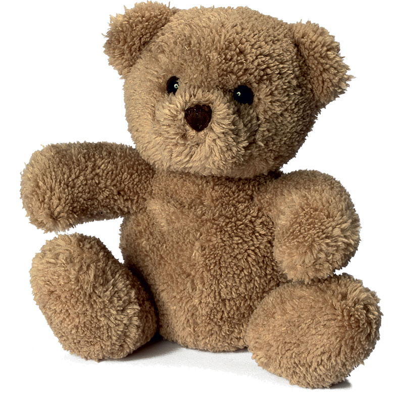 Peluche ours
 beige 14 cm