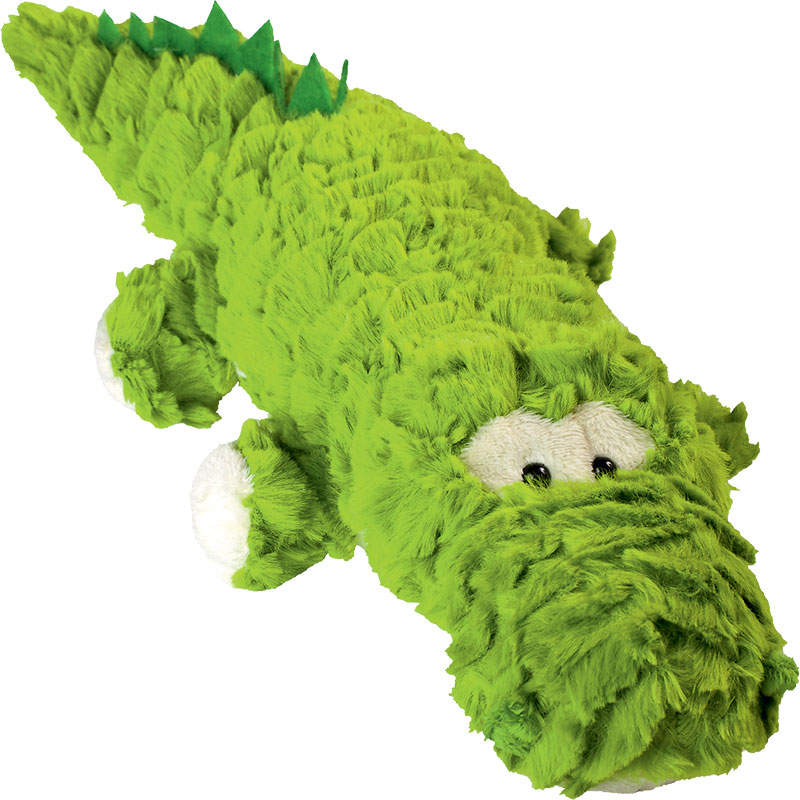 Peluche crocodile
 vert 42 cm