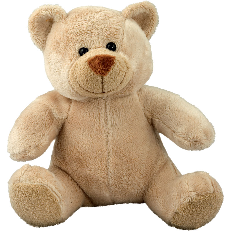 Peluche ours
 beige 20 cm