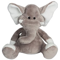 Peluche éléphant
 gris 18 cm