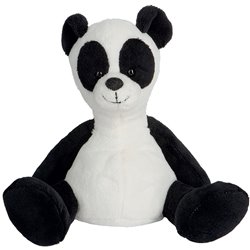 Peluche panda
 blanc et noir 18 cm