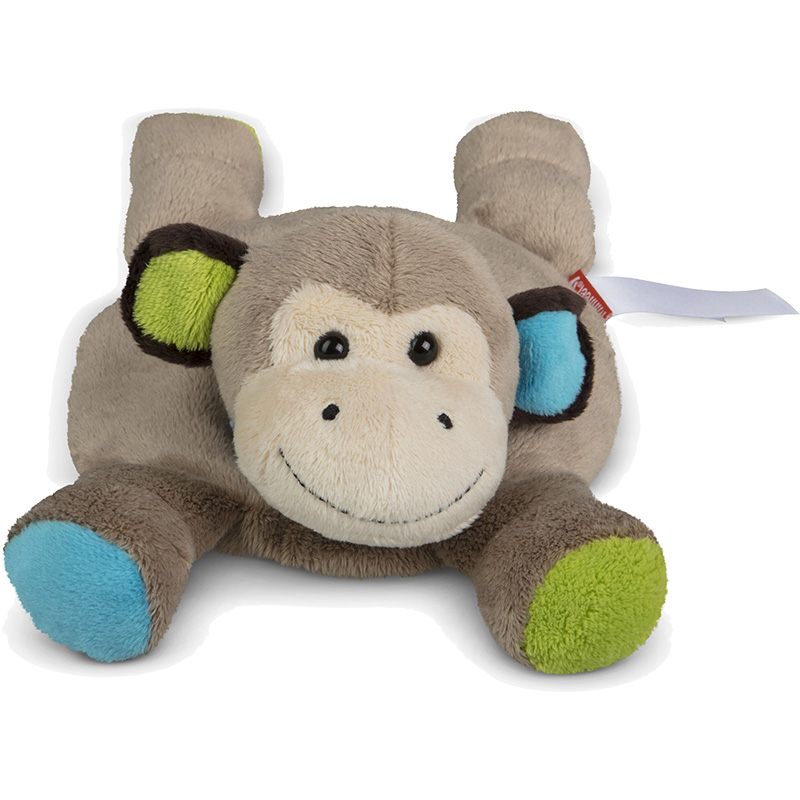 Peluche singe
 multicolore 28 cm