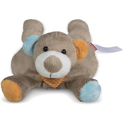 Peluche ours
 multicolore 28 cm