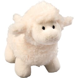 Peluche mouton
 blanc 18 cm